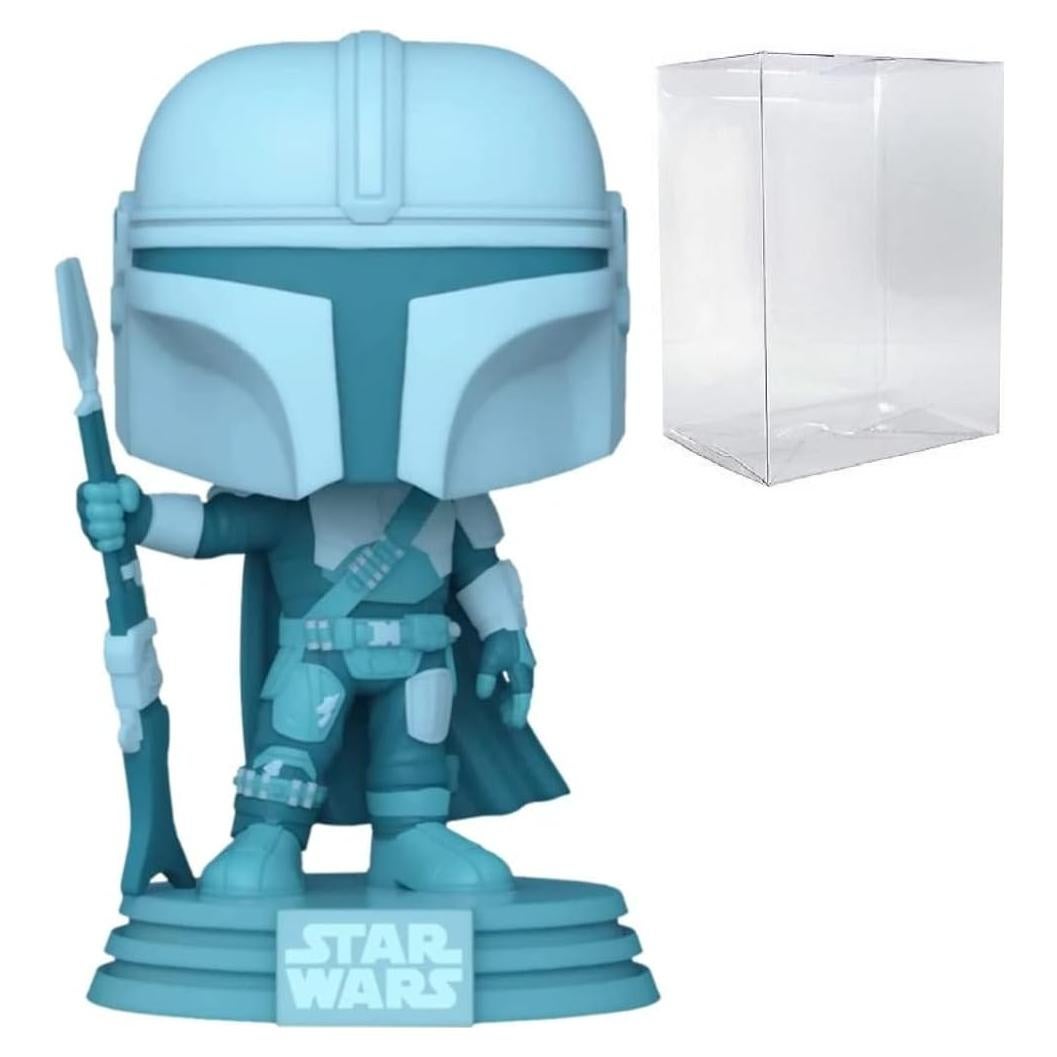 Figura Funko Pop! Star Wars Mandalorian Holograma 9.53 cm