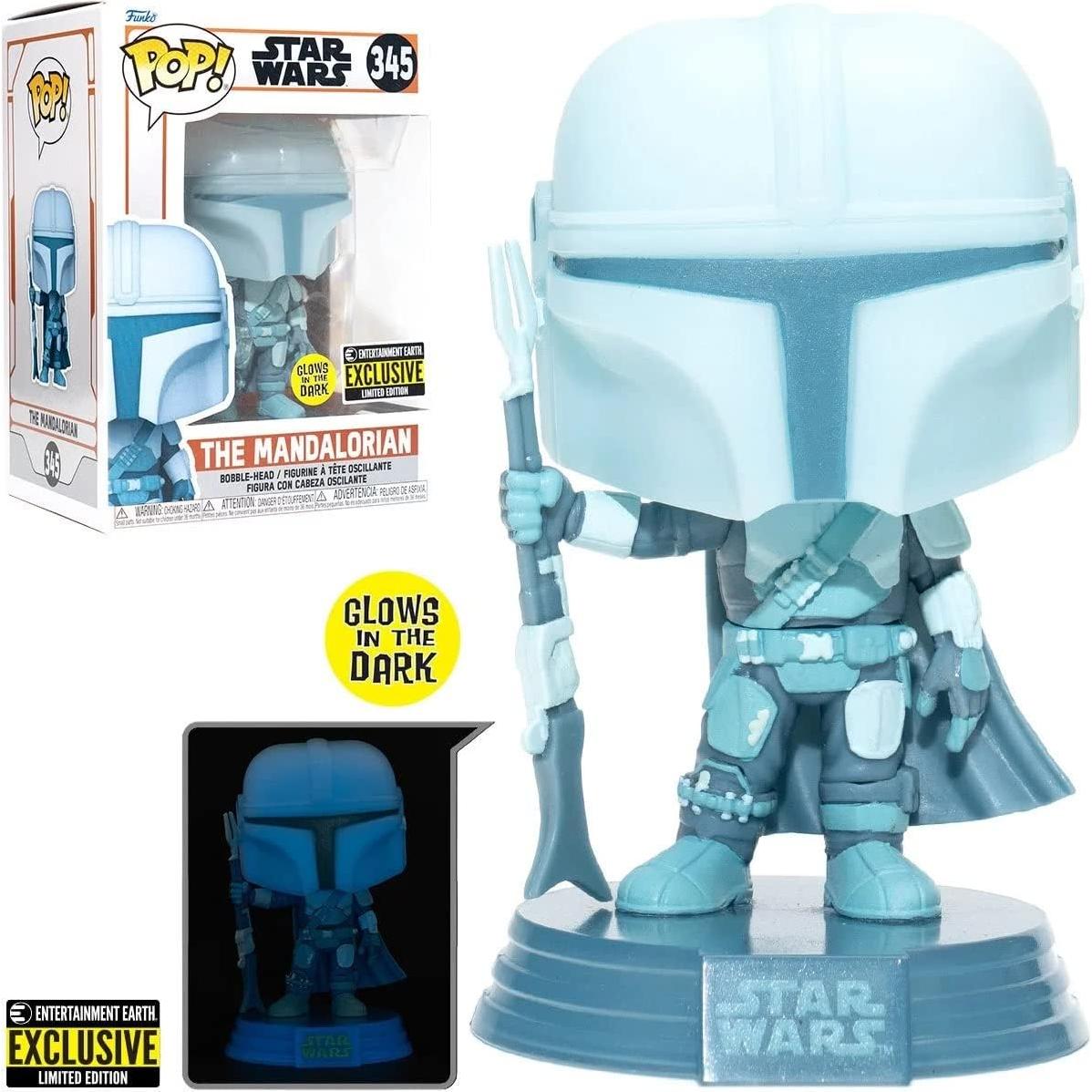 Figura Funko Pop! Star Wars Mandalorian Holograma 9.53 cm