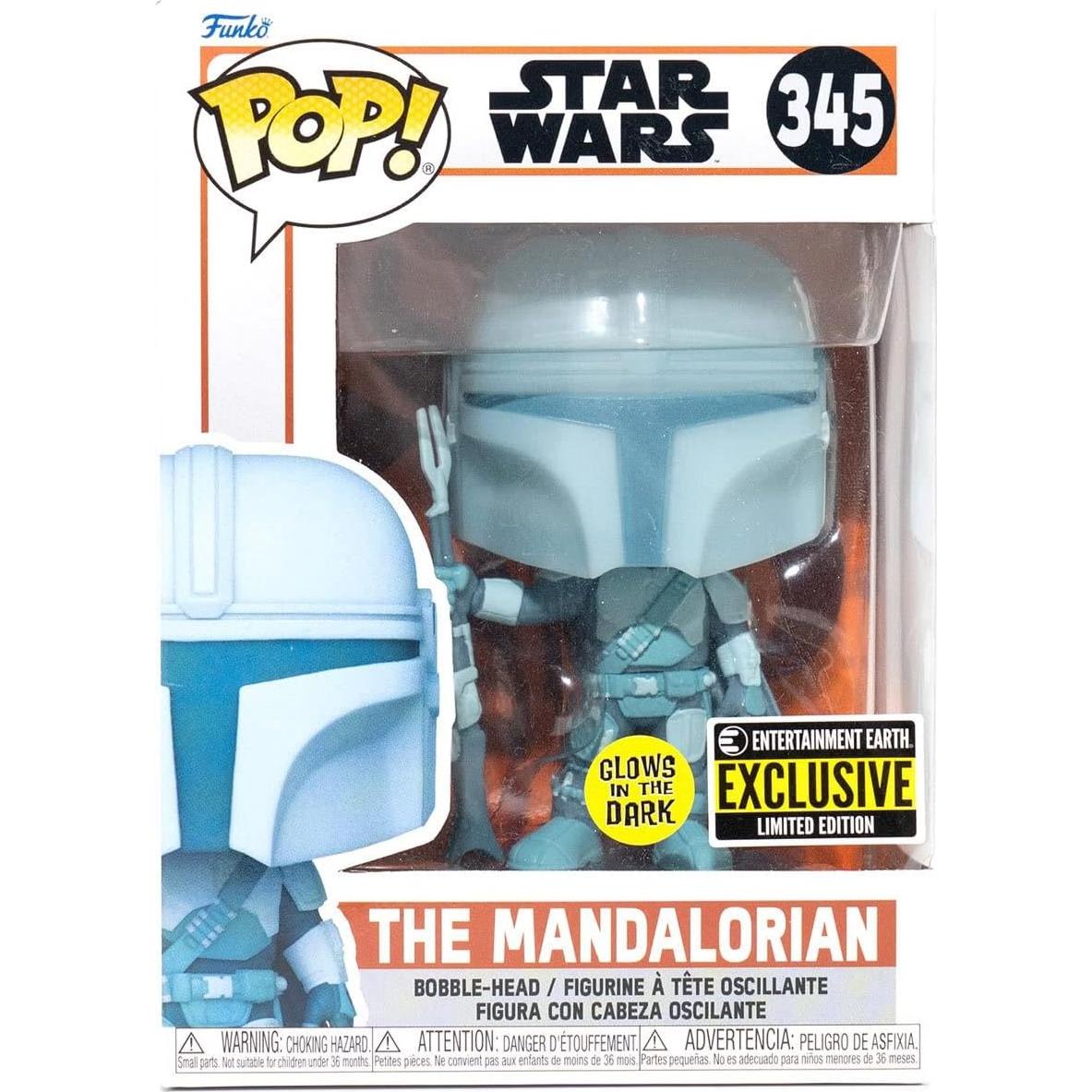 Figura Funko Pop! Star Wars Mandalorian Holograma 9.53 cm