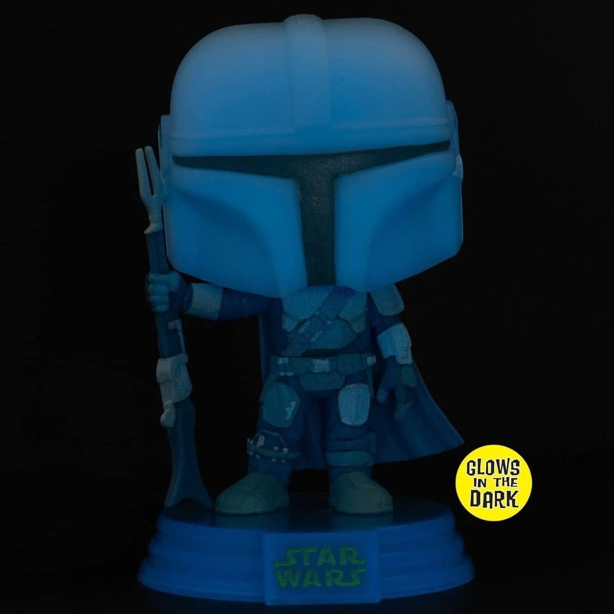 Figura Funko Pop! Star Wars Mandalorian Holograma 9.53 cm