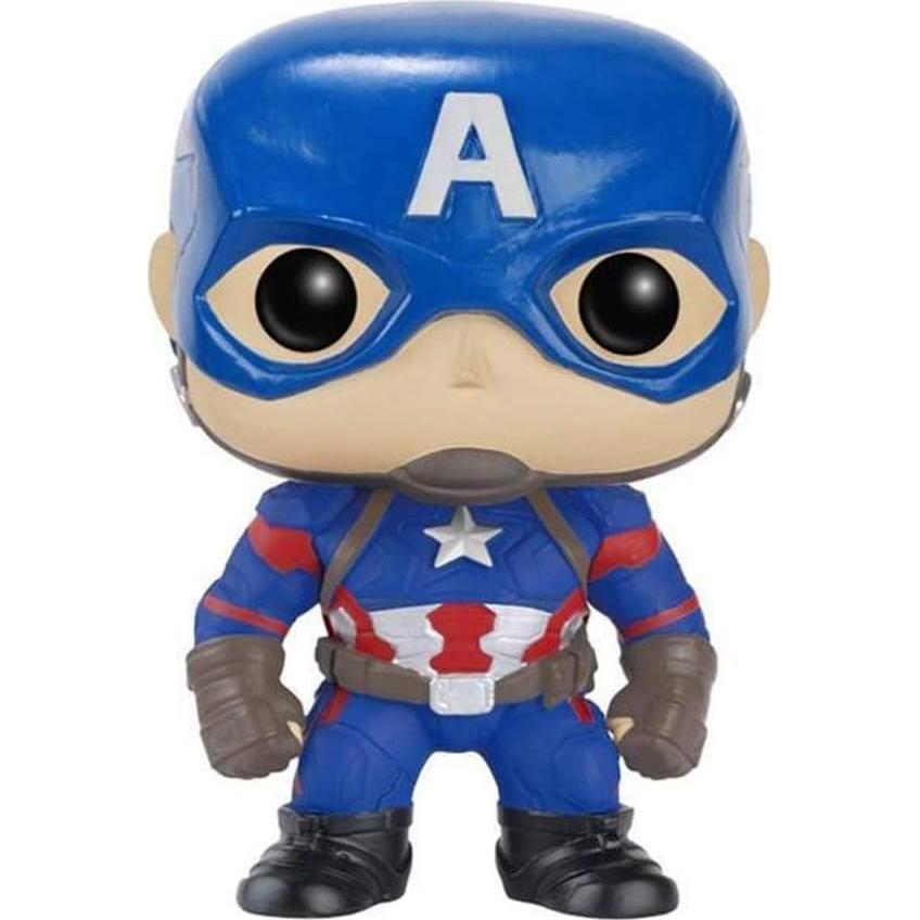 Figura de Acción Funko POP Marvel Capitán América 9.53 cm
