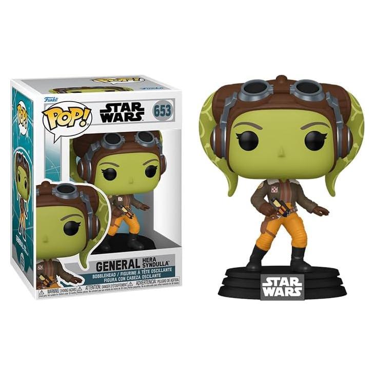 Funko Pop Ahsoka + Protector ToyBop - Figura Star Wars 9.5 cm