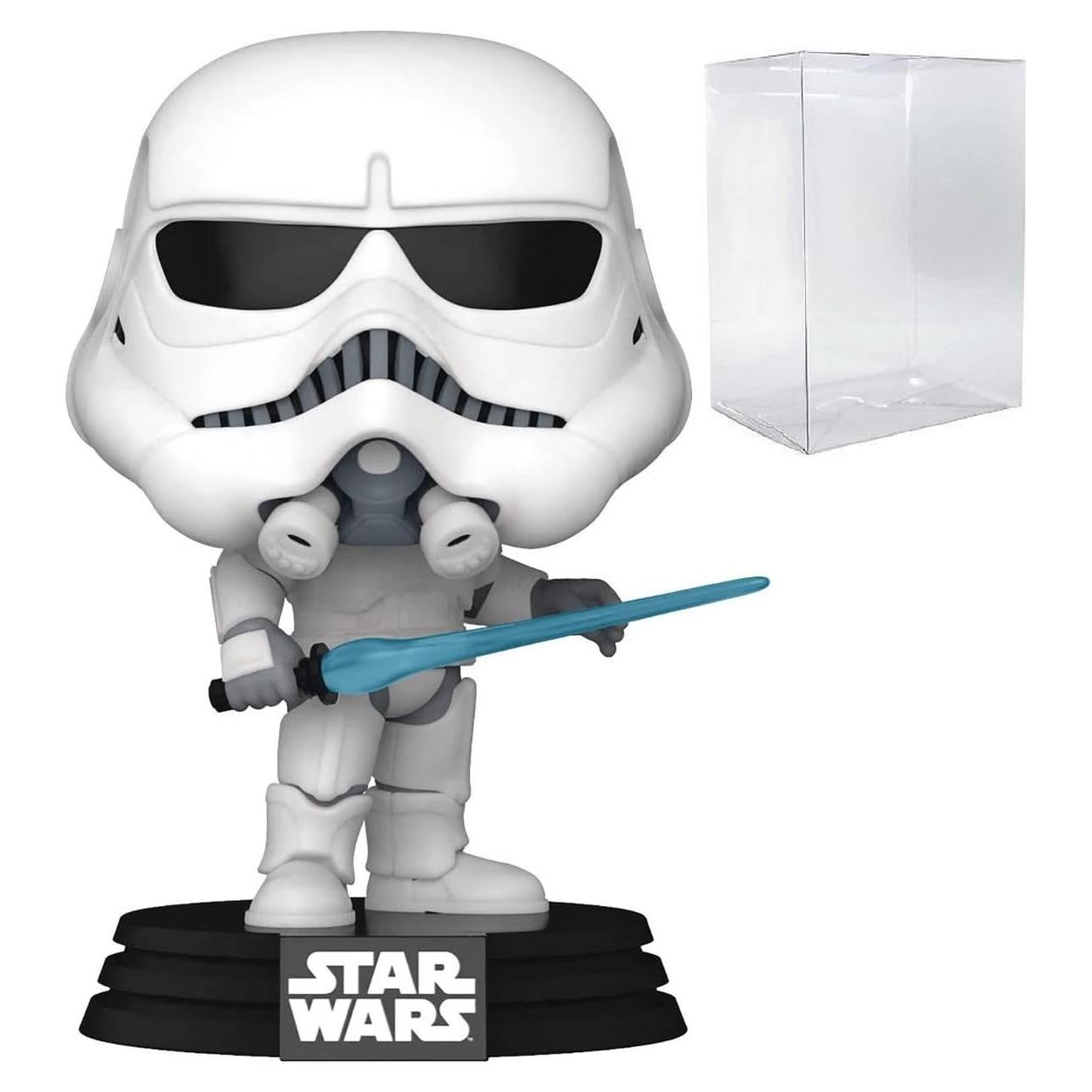 Figura de Vinilo Funko Star Wars Stormtrooper 9.5cm con Funda