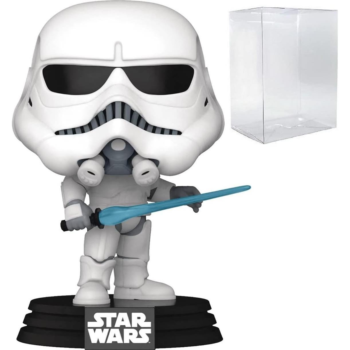 Figura de Vinilo Funko Star Wars Stormtrooper 9.5cm con Funda