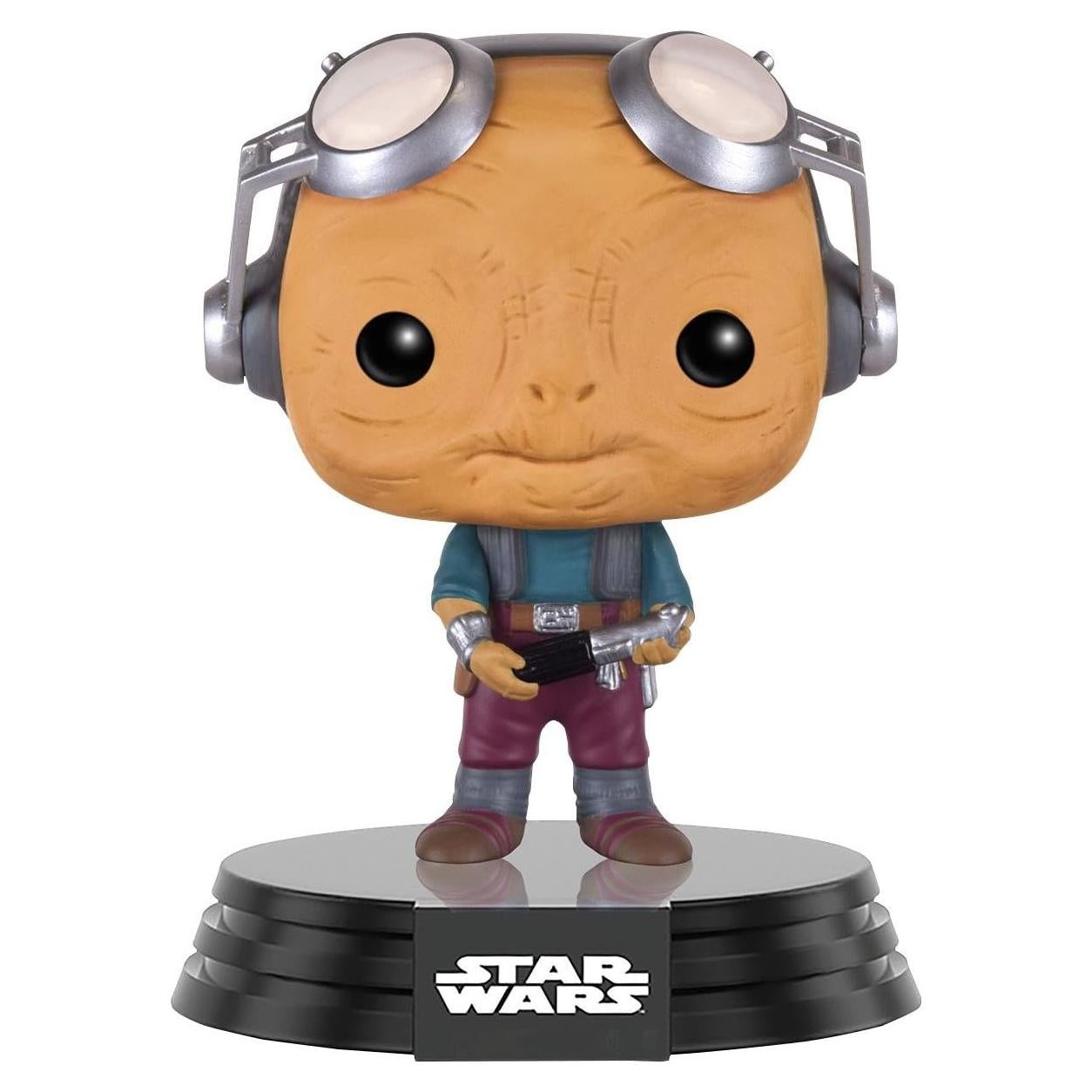 Figura Funko Pop Star Wars Maz Kanata Sin Gafas 10cm