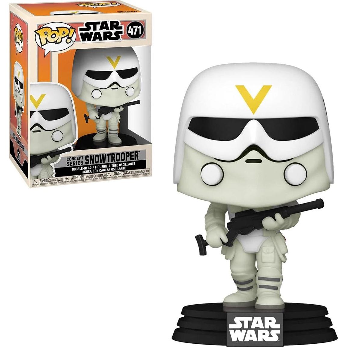 Figura de Vinilo Pop! Snowtrooper Funko Star Wars 9.5cm