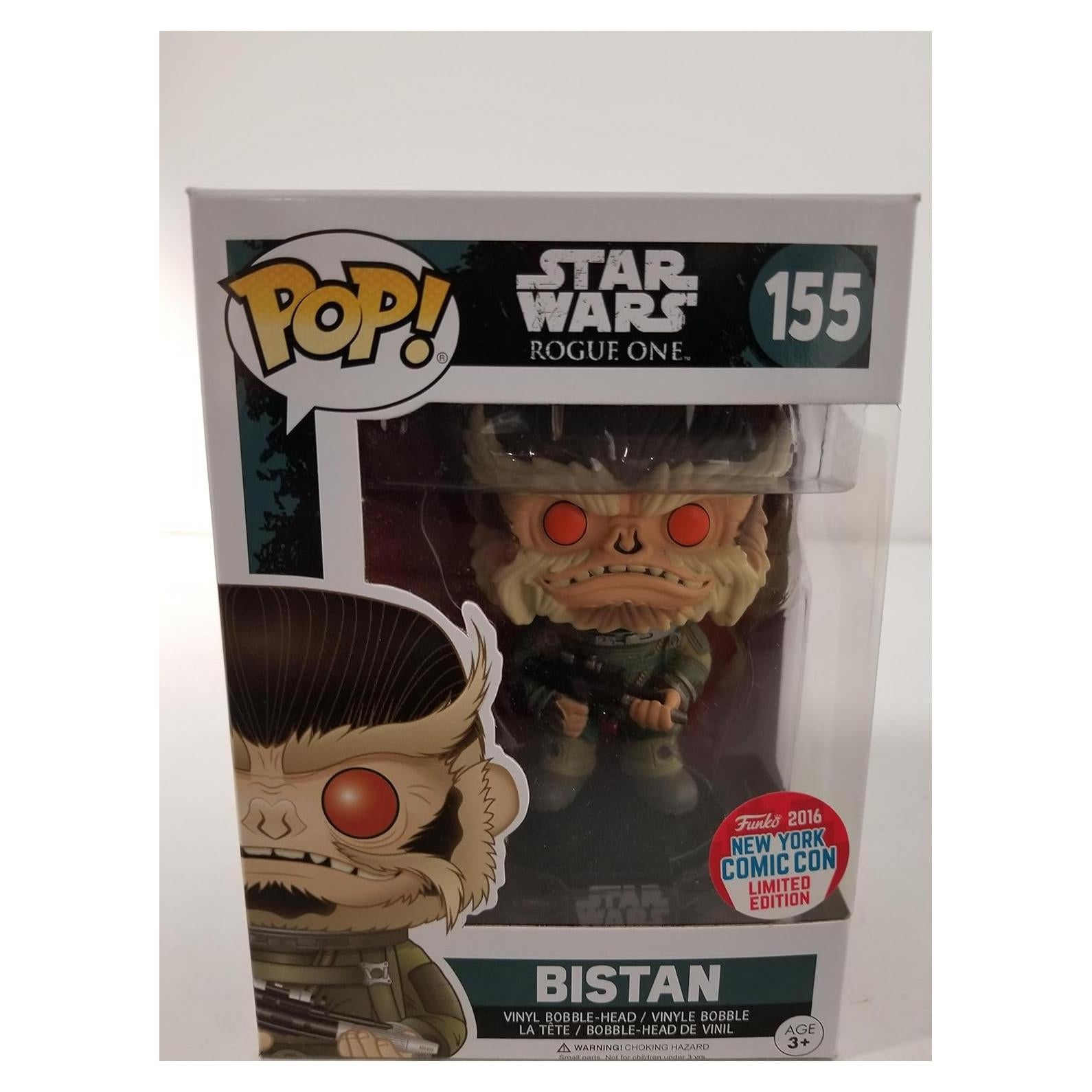 Figura de Vinilo Funko Pop Star Wars Bistan 2016 16.8x11.7 cm