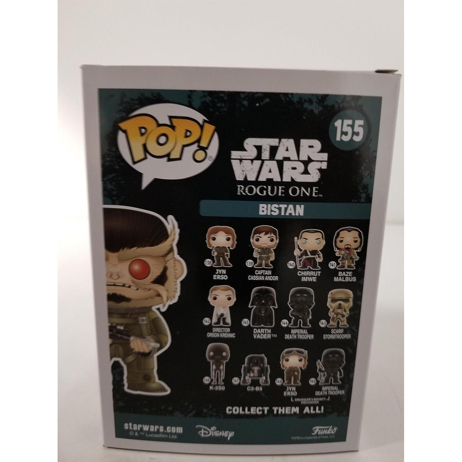 Figura de Vinilo Funko Pop Star Wars Bistan 2016 16.8x11.7 cm