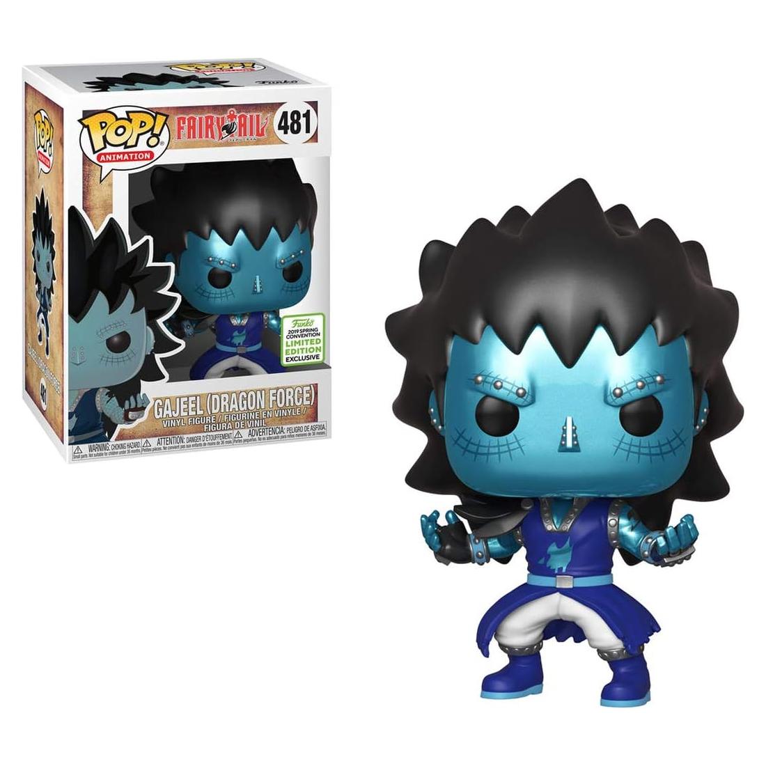Funko Pop! Gajeel Dragon Force Fairy Tail Figura de Vinilo