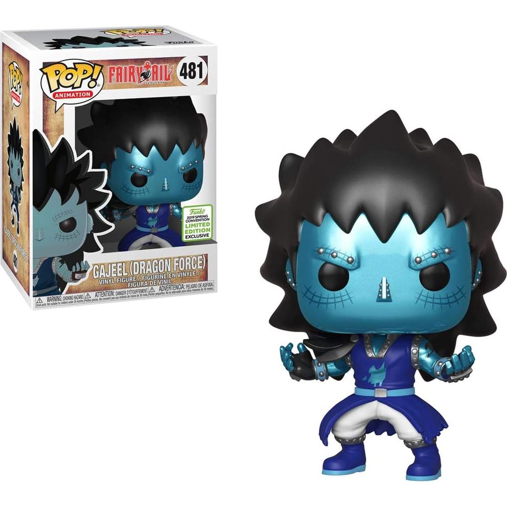 Funko Pop! Gajeel Dragon Force Fairy Tail Figura de Vinilo