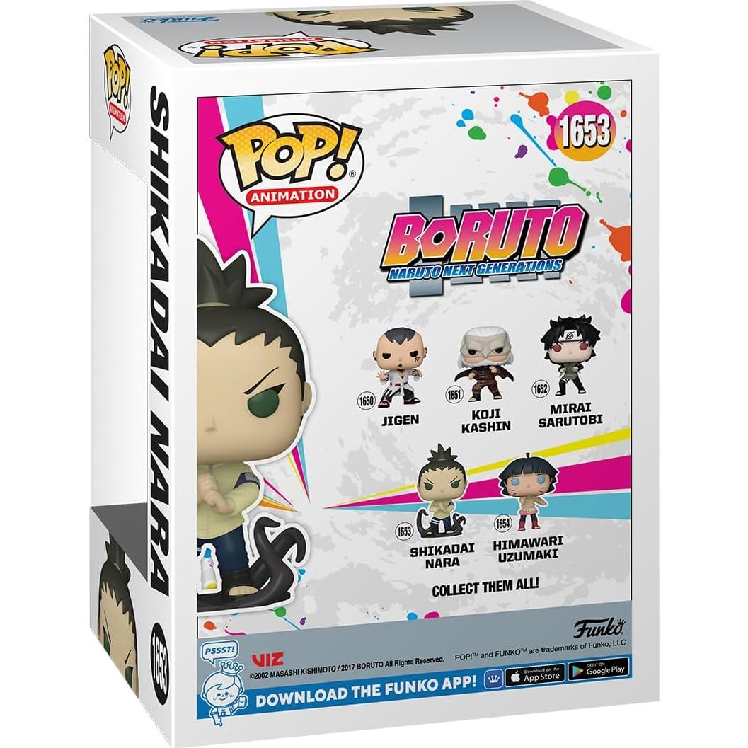 Figura de Vinilo Funko Pop! Shikadai Nara - Boruto