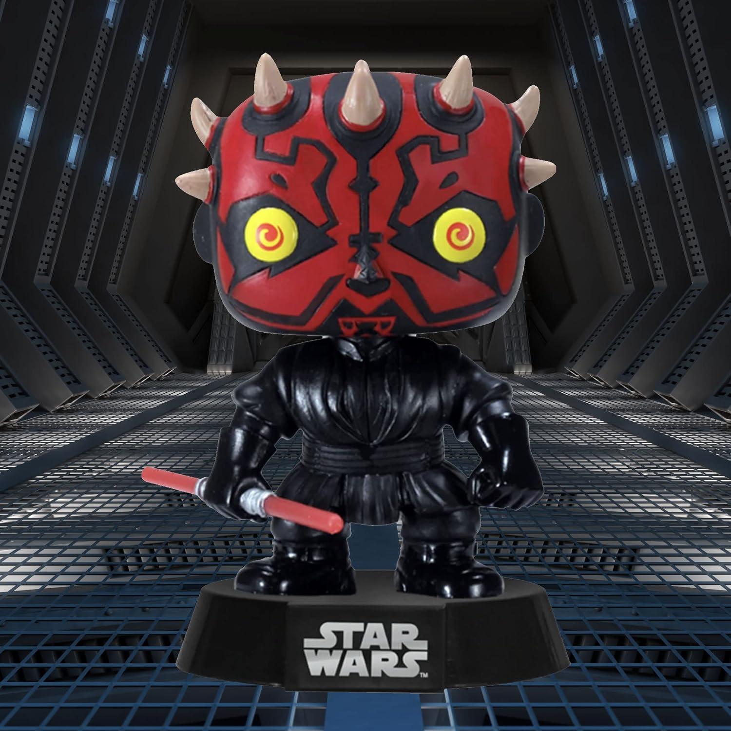 Figura Funko Pop Star Wars Darth Maul #09 9.53 cm con protector
