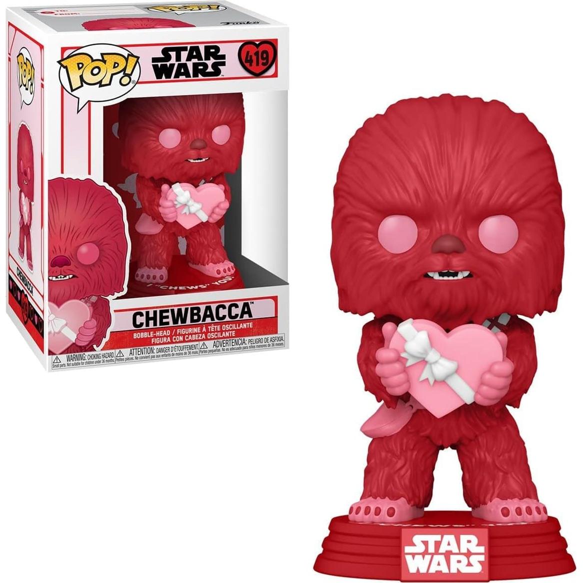 Figura de Vinilo Funko Pop Chewbacca Cupido Star Wars 9.5 cm