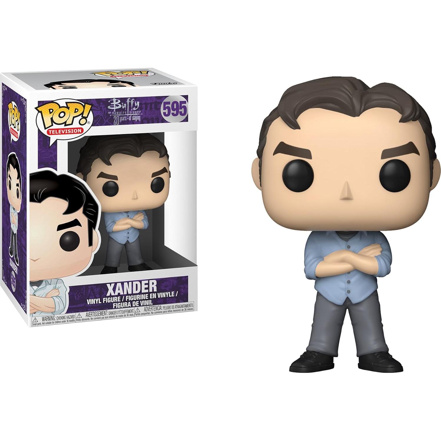 Figura de Vinilo Funko Xander Buffy La Cazavampiros + Protector