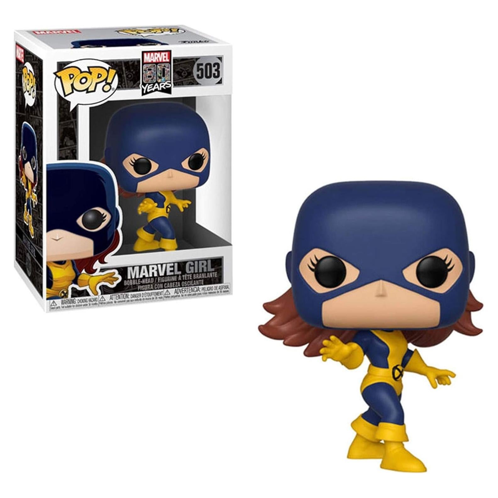 Funko Pop! Marvel 80 Aniversario Chica Marvel 9.53 cm