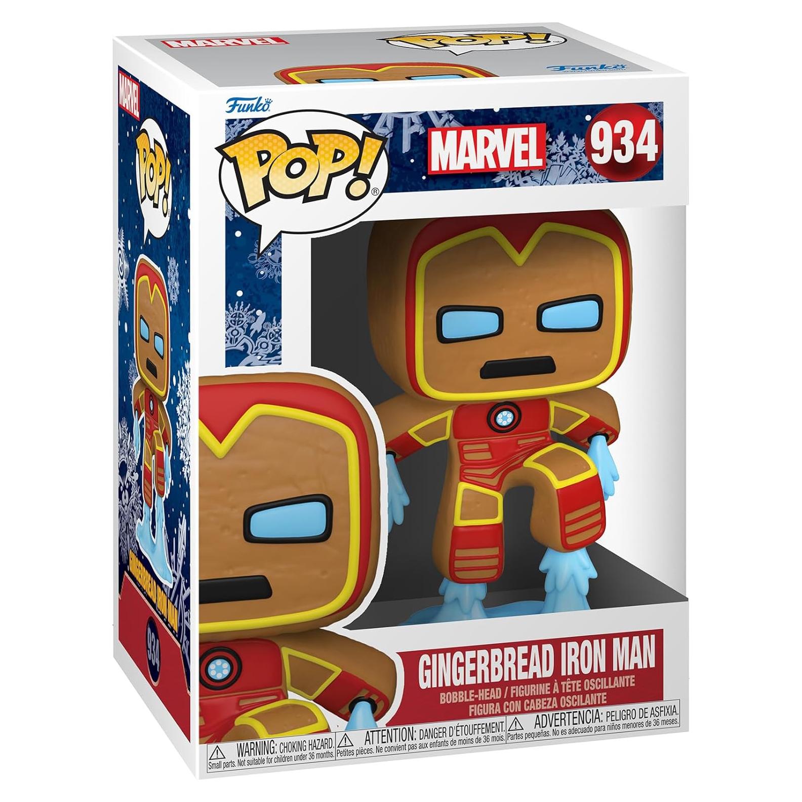 Figurita Hombre de Jengibre Iron Man Funko 10.16 cm