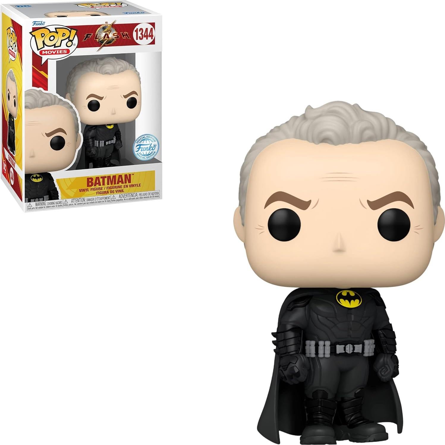 Funko Pop! El Flash Batman Sin Máscara Exclusivo 10 cm