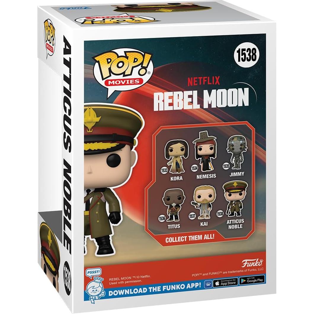 Figura de Vinilo Funko Pop! Atticus Noble Rebel Moon 10.7 cm