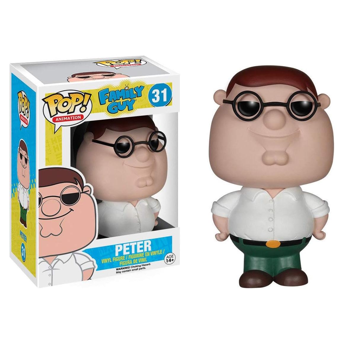 Figura de Vinilo Funko Peter de Family Guy con Protector