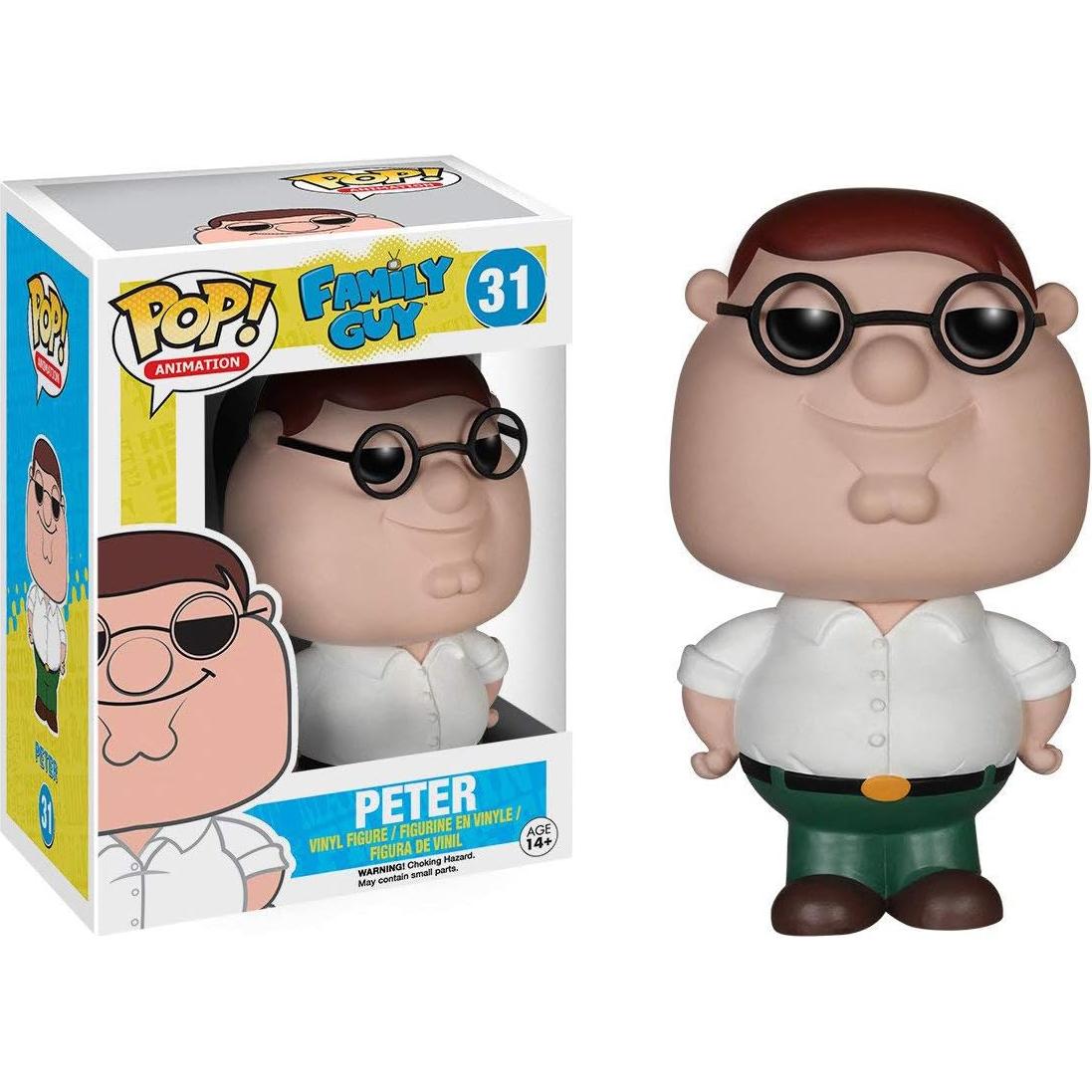 Figura de Vinilo Funko Peter de Family Guy con Protector