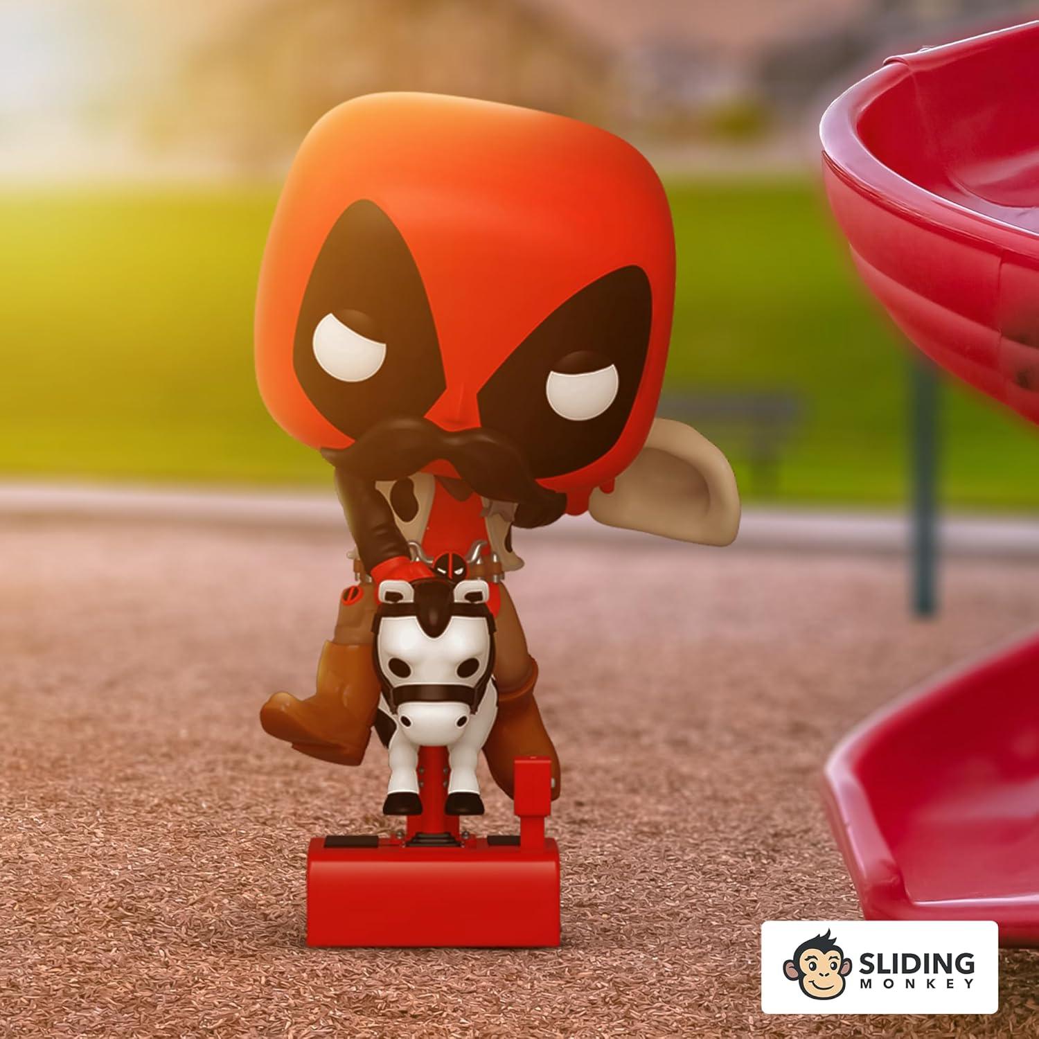Funko Pop! Rides Sheriff Deadpool Edición Limitada #99 Vinilo