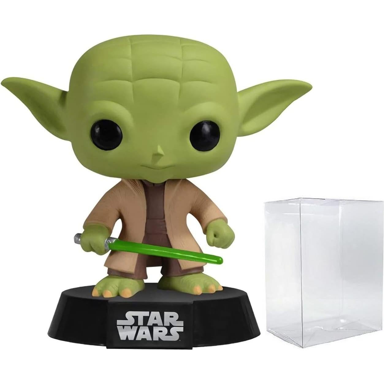 Figura de Vinilo Funko Star Wars Yoda con Sable de Luz 9.5cm