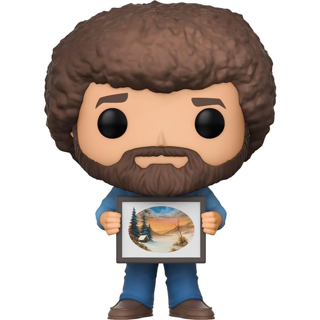 Funko Pop! Bob Ross y Hoot Chase + Tarjetas Coleccionables