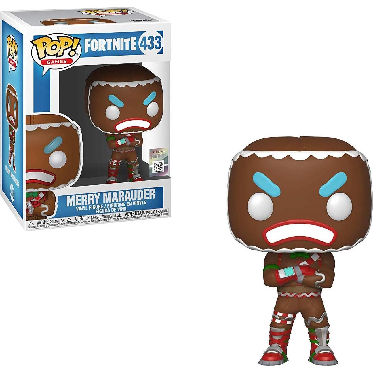 Figura de Vinilo Funko Merry Marauder Fortnite + Protector