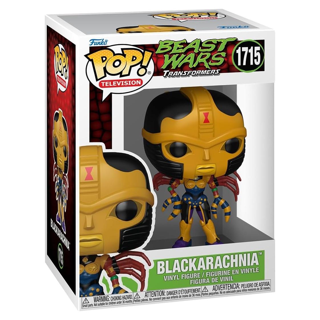 Figura Funko Pop! Transformers Blackarachnia 9.9 cm Vinilo