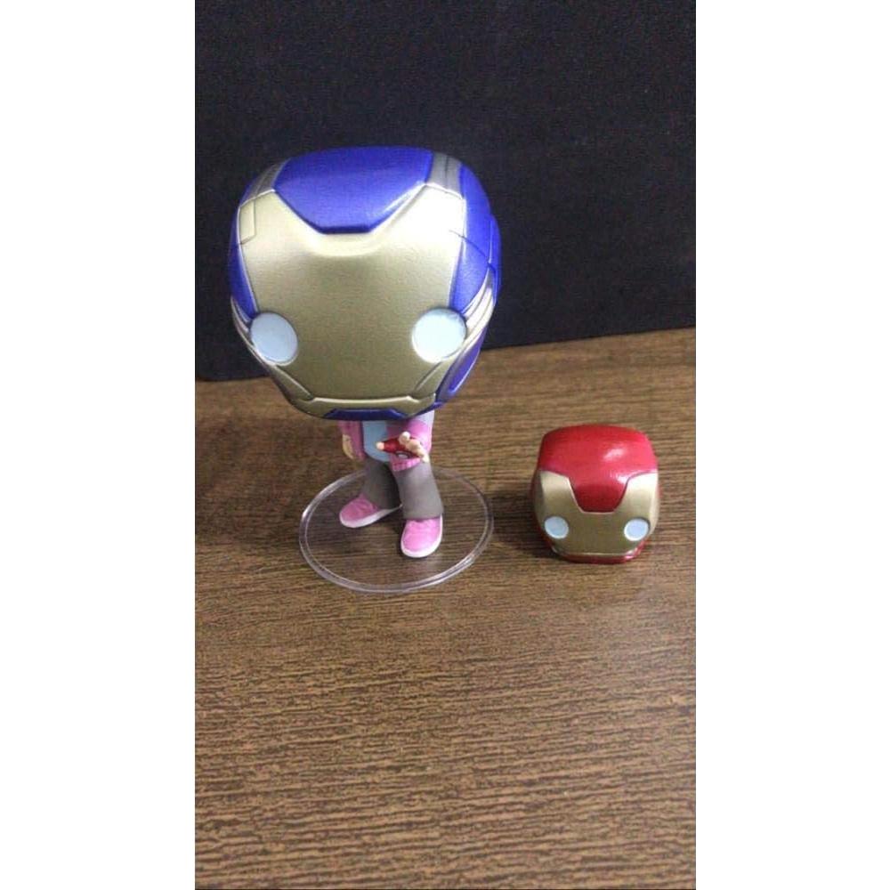 Figuras de Vinilo Pop! Funko Avengers Endgame Morgan y Tony Stark
