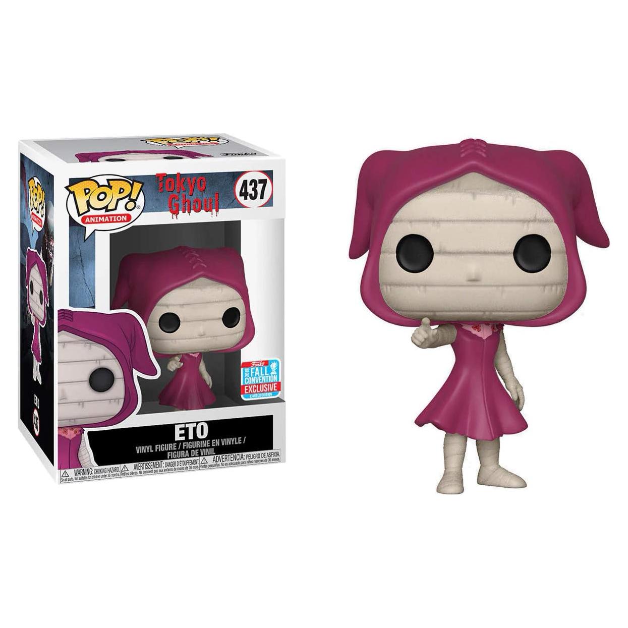 Figura de Vinilo POP! Funko Tokyo Ghoul ETO 2018 - Protector PET