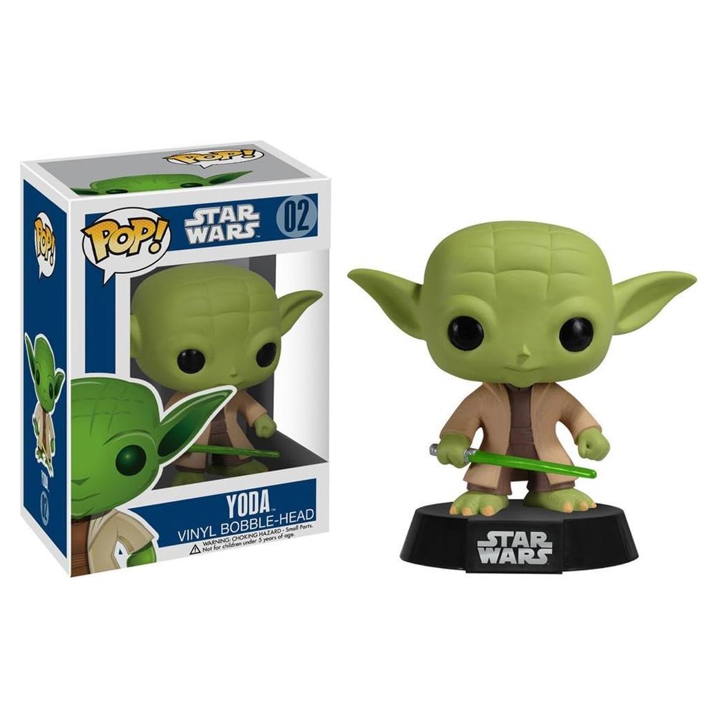 Figura de acción Funko POP Star Wars Yoda 16x11.5x9 cm