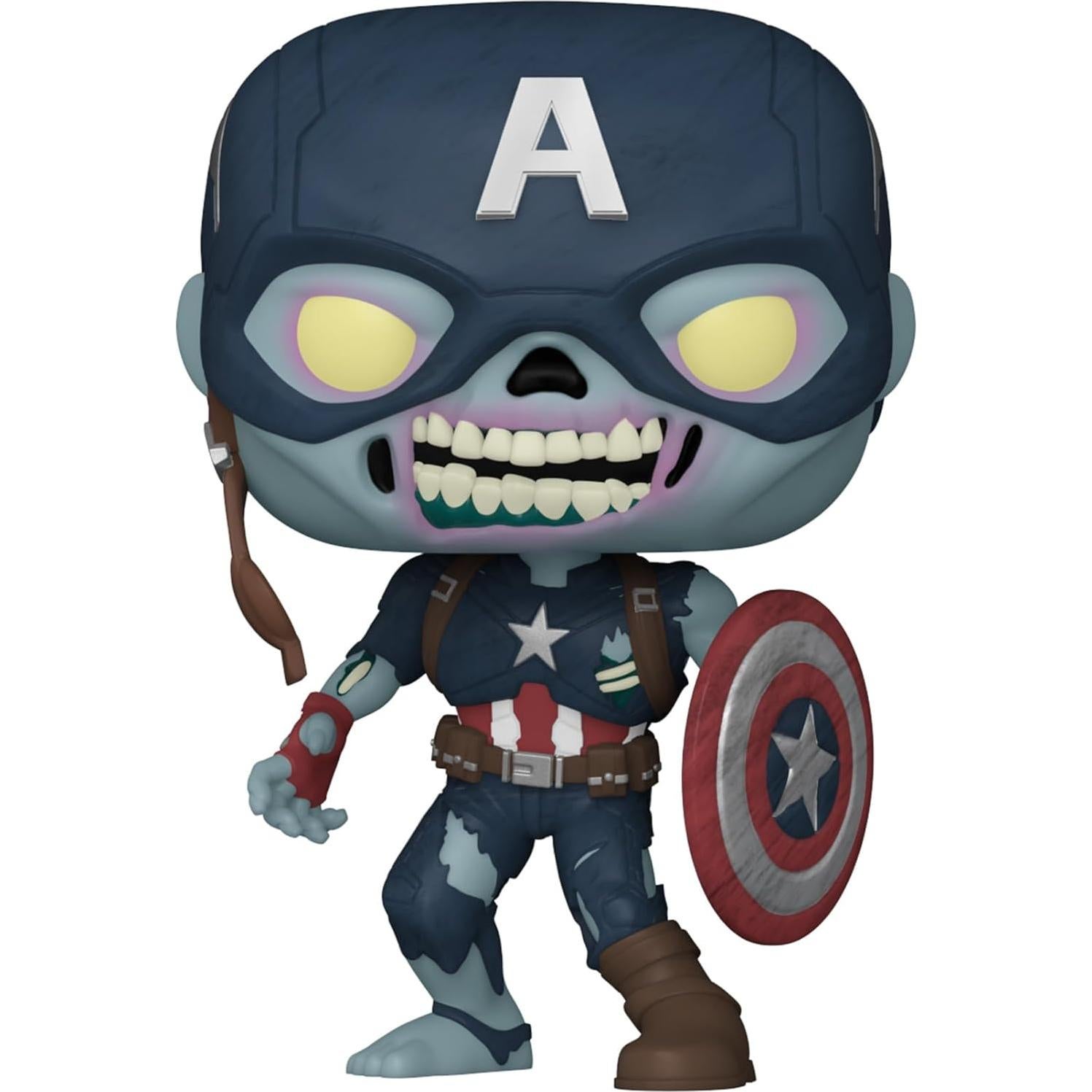 Figura de Vinilo Funko Pop Capitán América Zombie 9.5cm