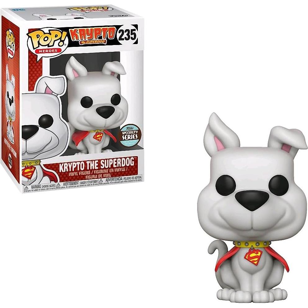 Figura de Vinilo Funko Krypto El Superperro + Protector