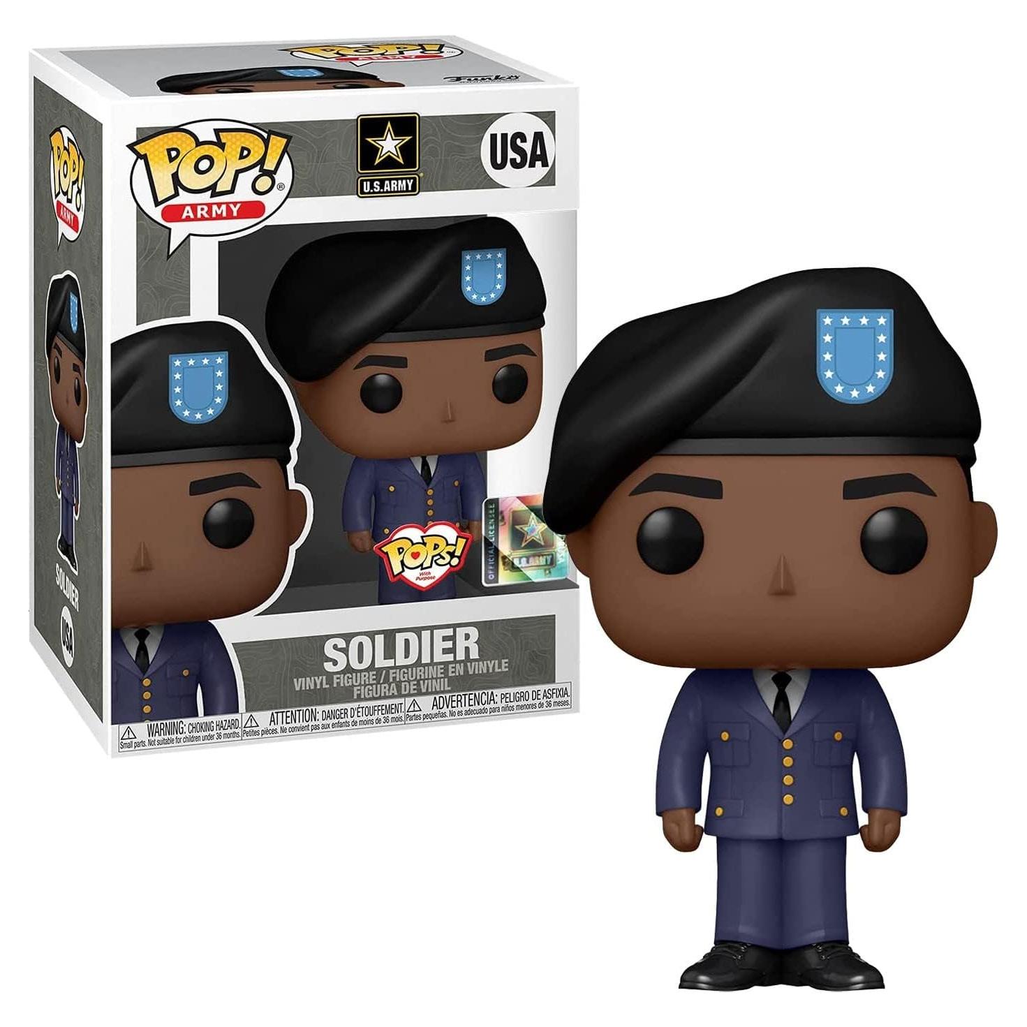 Figurita Funko Pop! Soldado Masculino Ejército EE. UU.