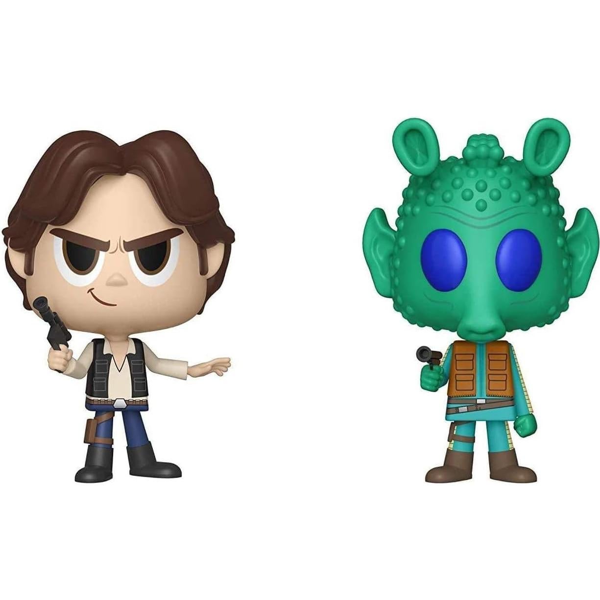 Funko Vynl Star Wars Han Solo y Greedo 2 Figuras 9.5 cm