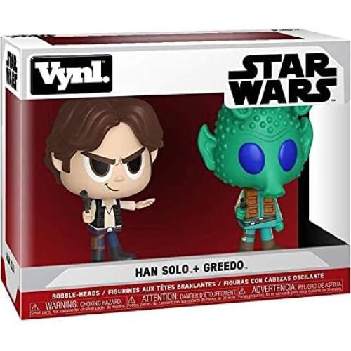 Funko Vynl Star Wars Han Solo y Greedo 2 Figuras 9.5 cm