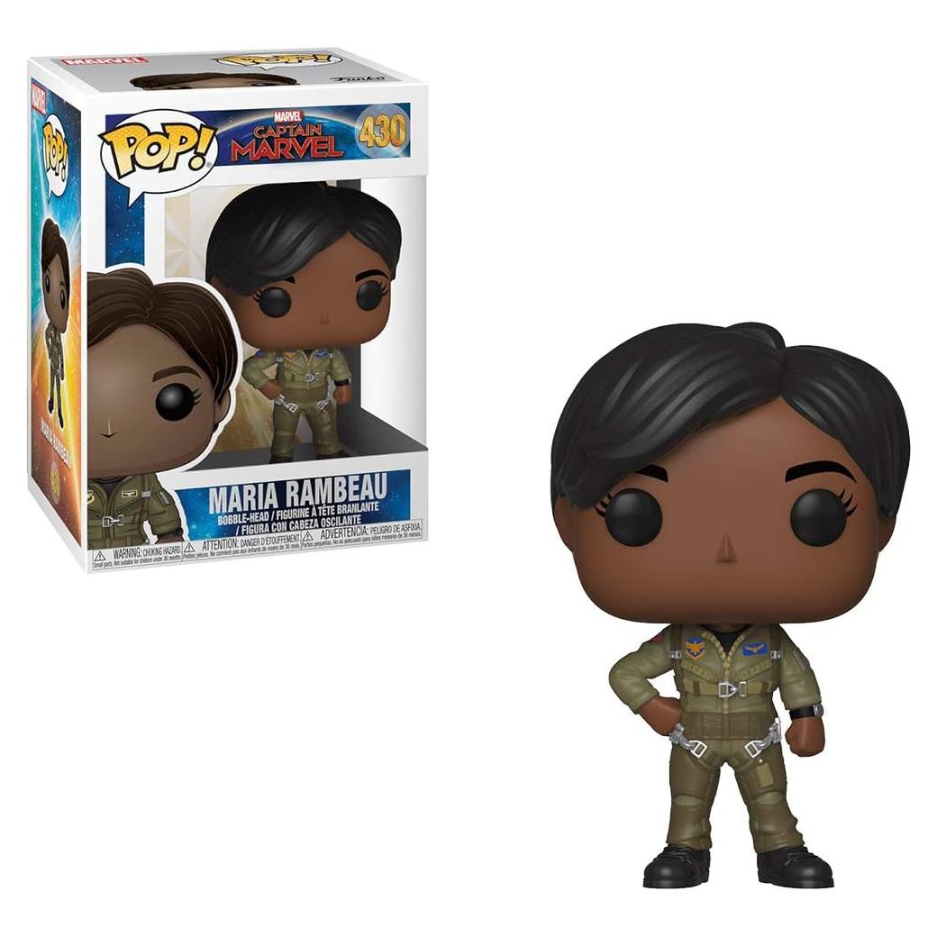 Funko Pop! Marvel: Captain Marvel - Maria Rambeau, Multicolor (FU37585)