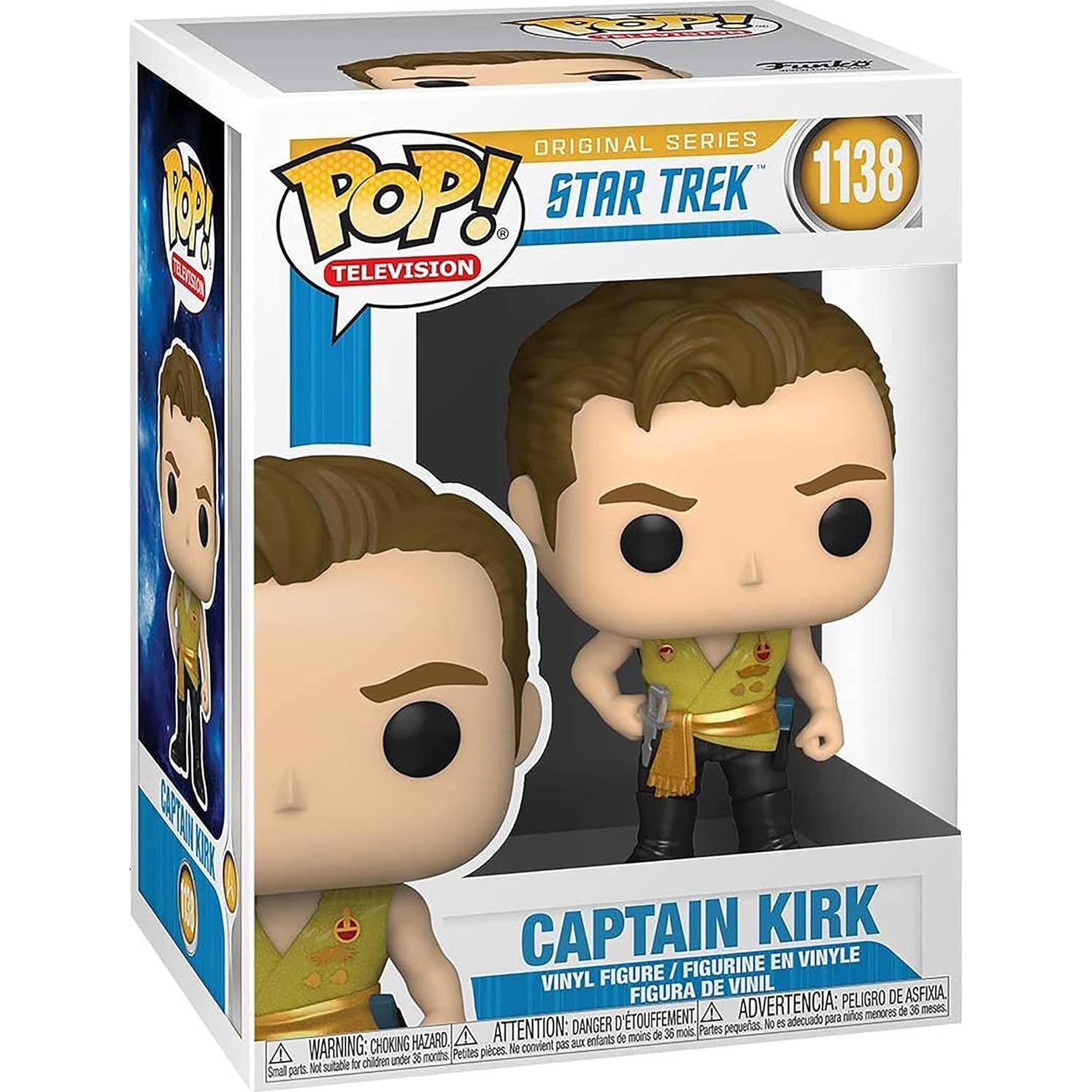 Figura Coleccionable Funko POP Star Trek Kirk Outfit Espejo 10.8cm