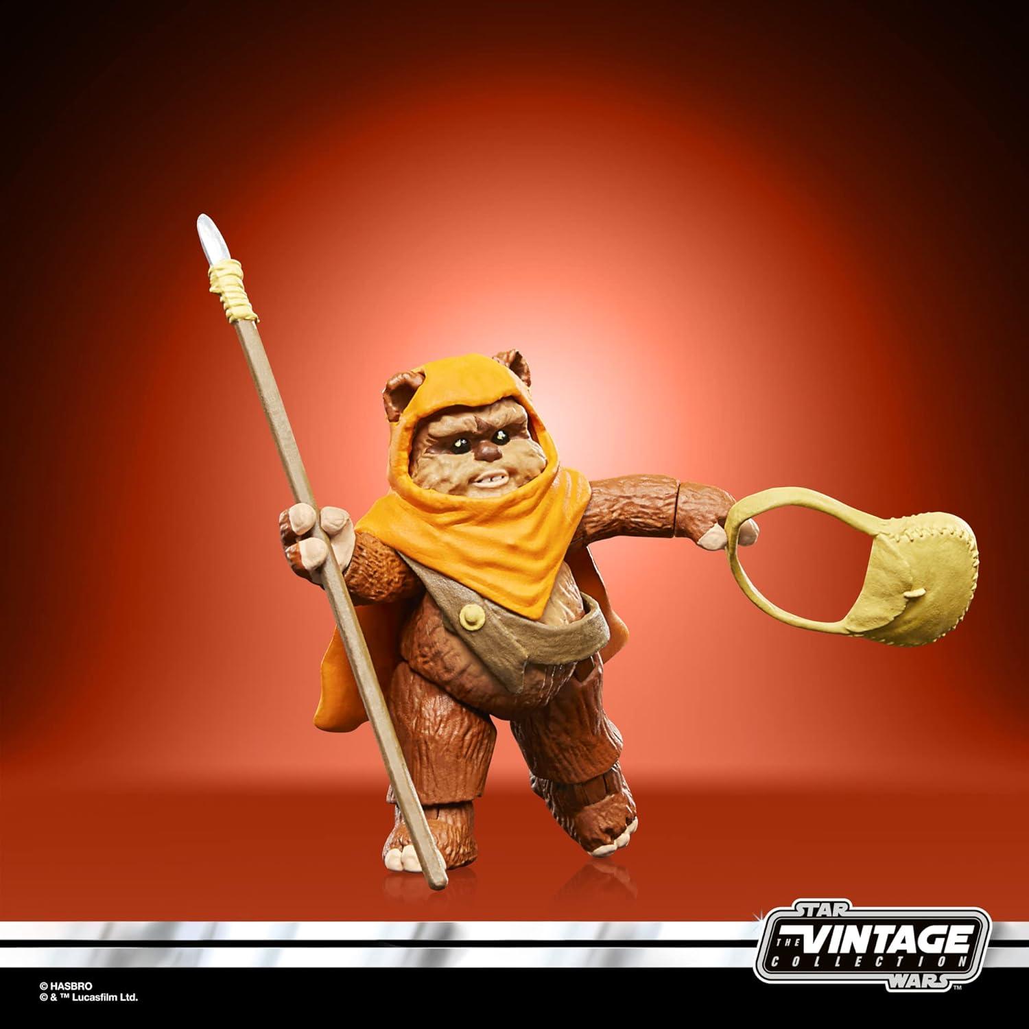 Figuras de Acción Star Wars Vintage Wicket & Kneesaa 9.5 cm