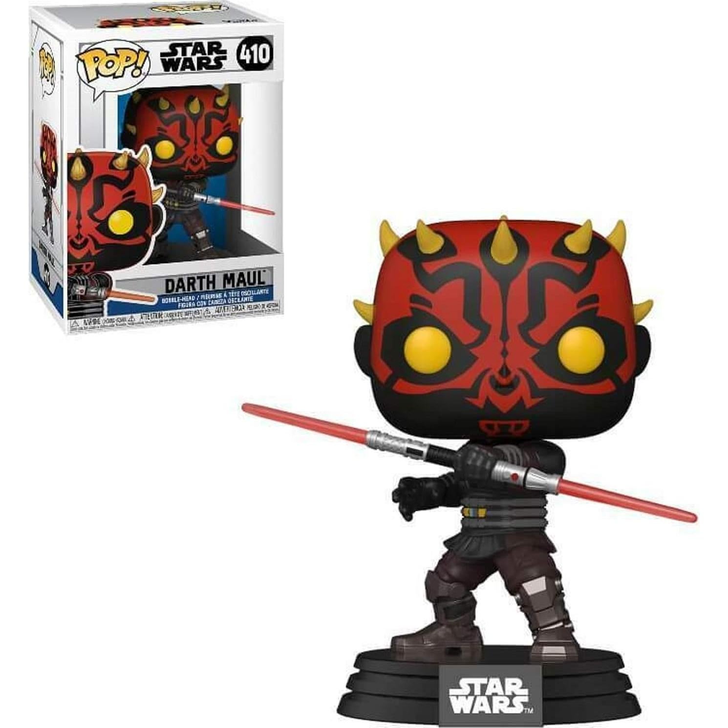 Figura de Vinilo Pop Darth Maul #410 Star Wars Clone Wars
