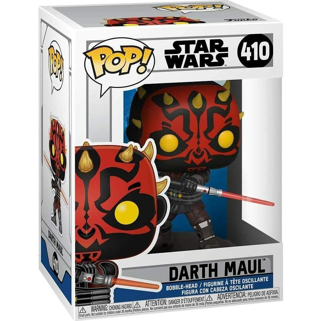 Figura de Vinilo Pop Darth Maul #410 Star Wars Clone Wars
