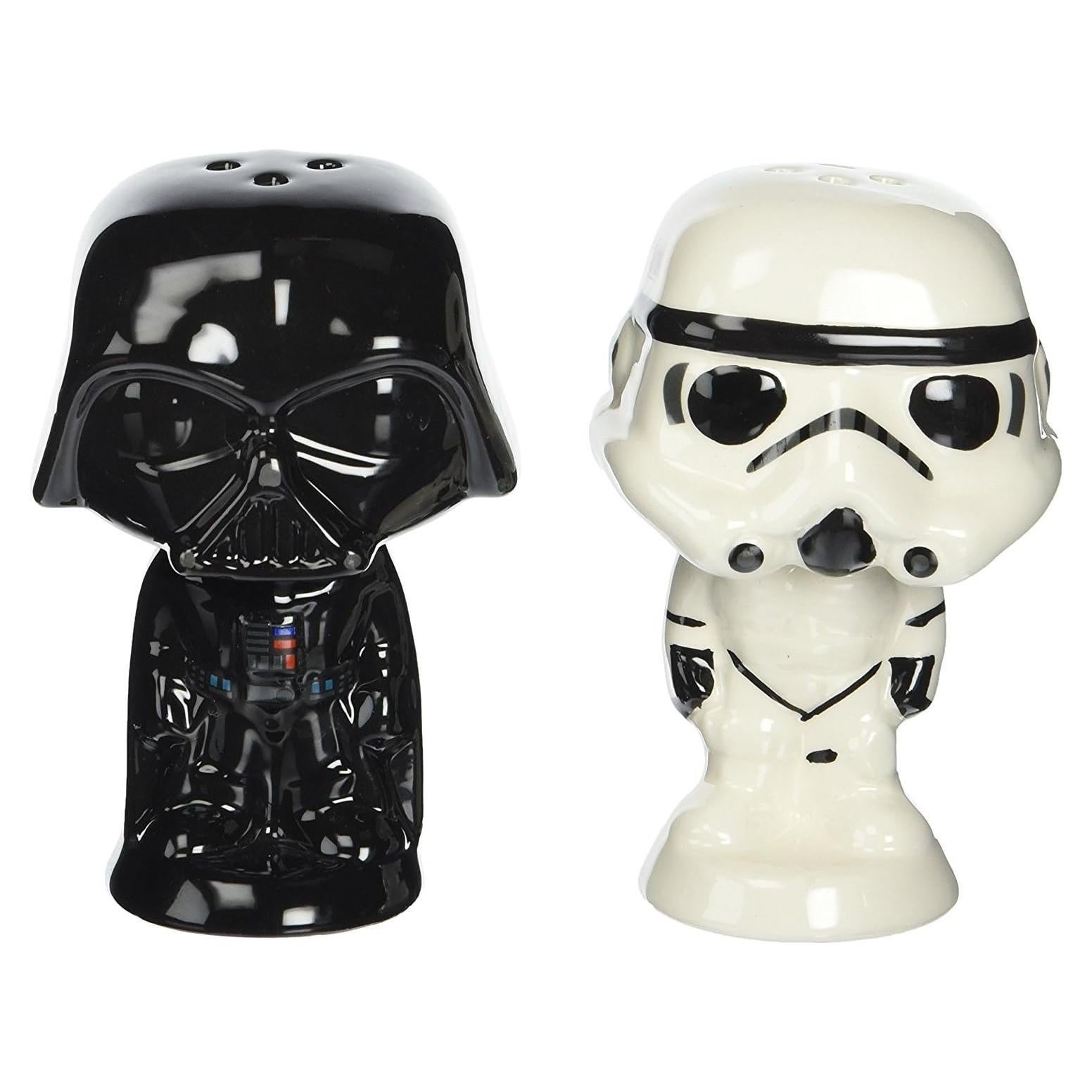 Salero y Pimentero Star Wars Darth Vader y Stormtrooper