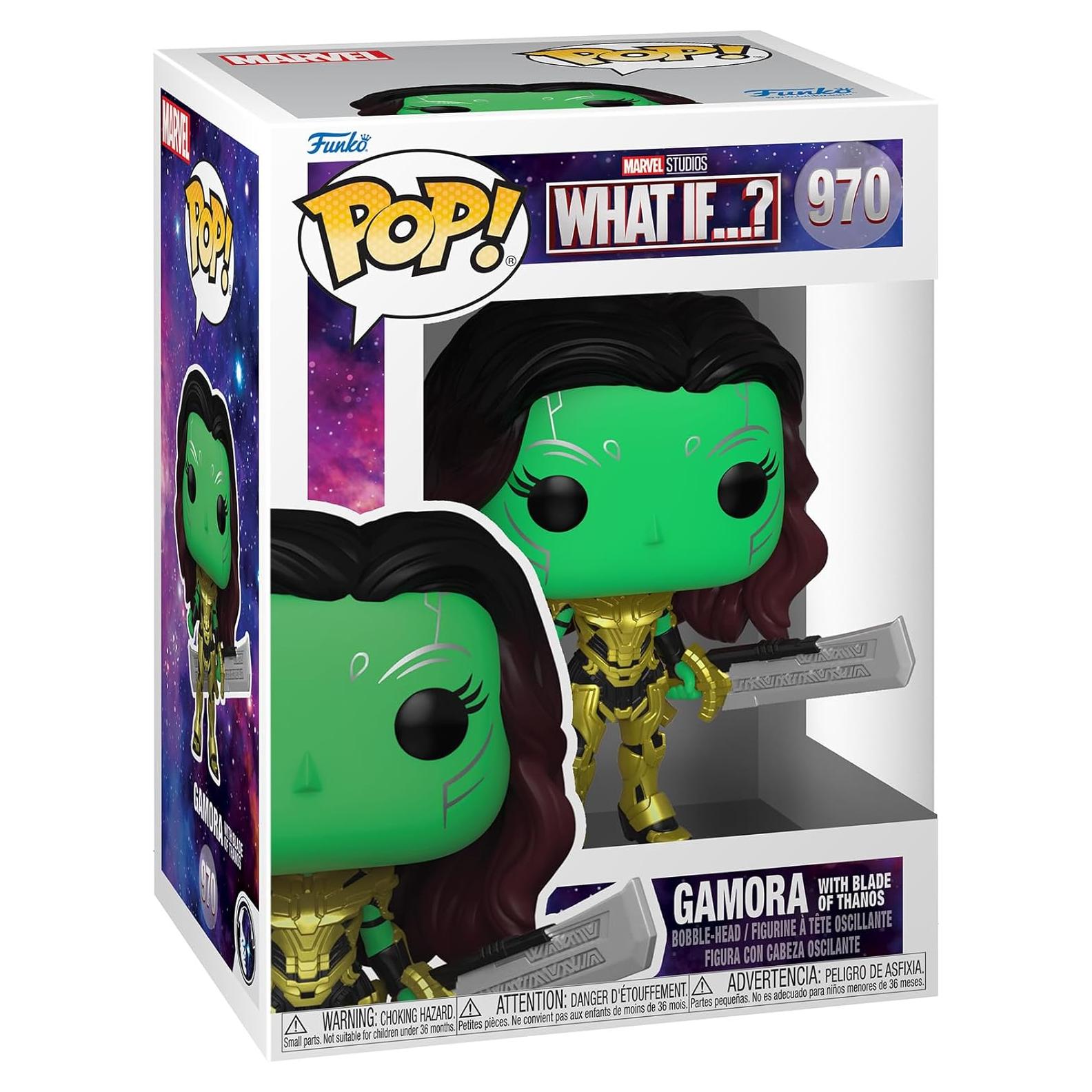 Funko Pop! Marvel: ¿Y si? Gamora con espada de Thanos 10cm
