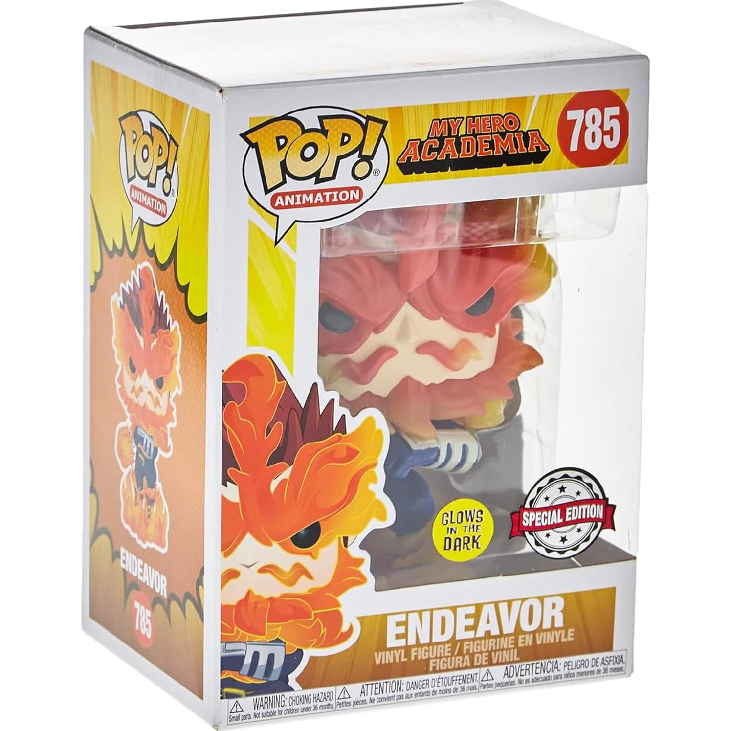 Figura Funko Pop My Hero Academia Endeavor Brilla en la Oscuridad