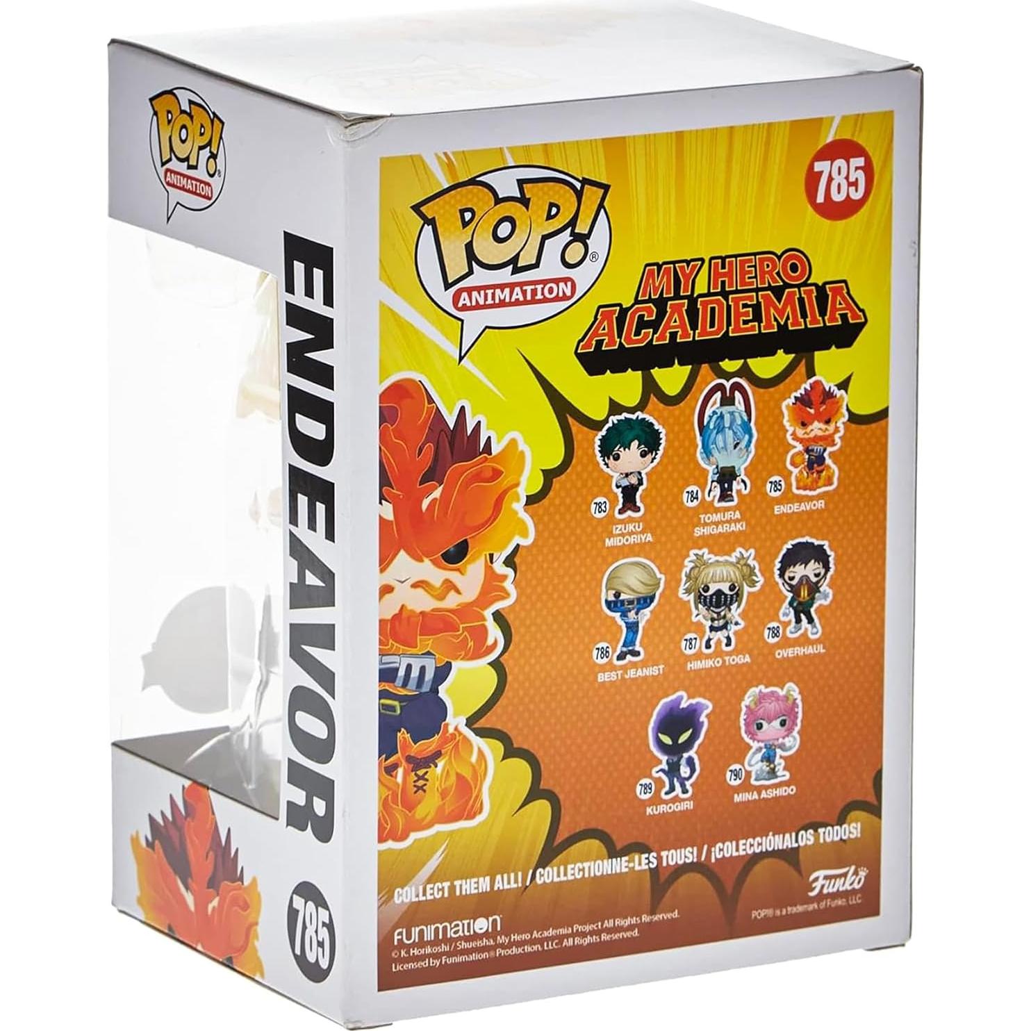 Figura Funko Pop My Hero Academia Endeavor Brilla en la Oscuridad