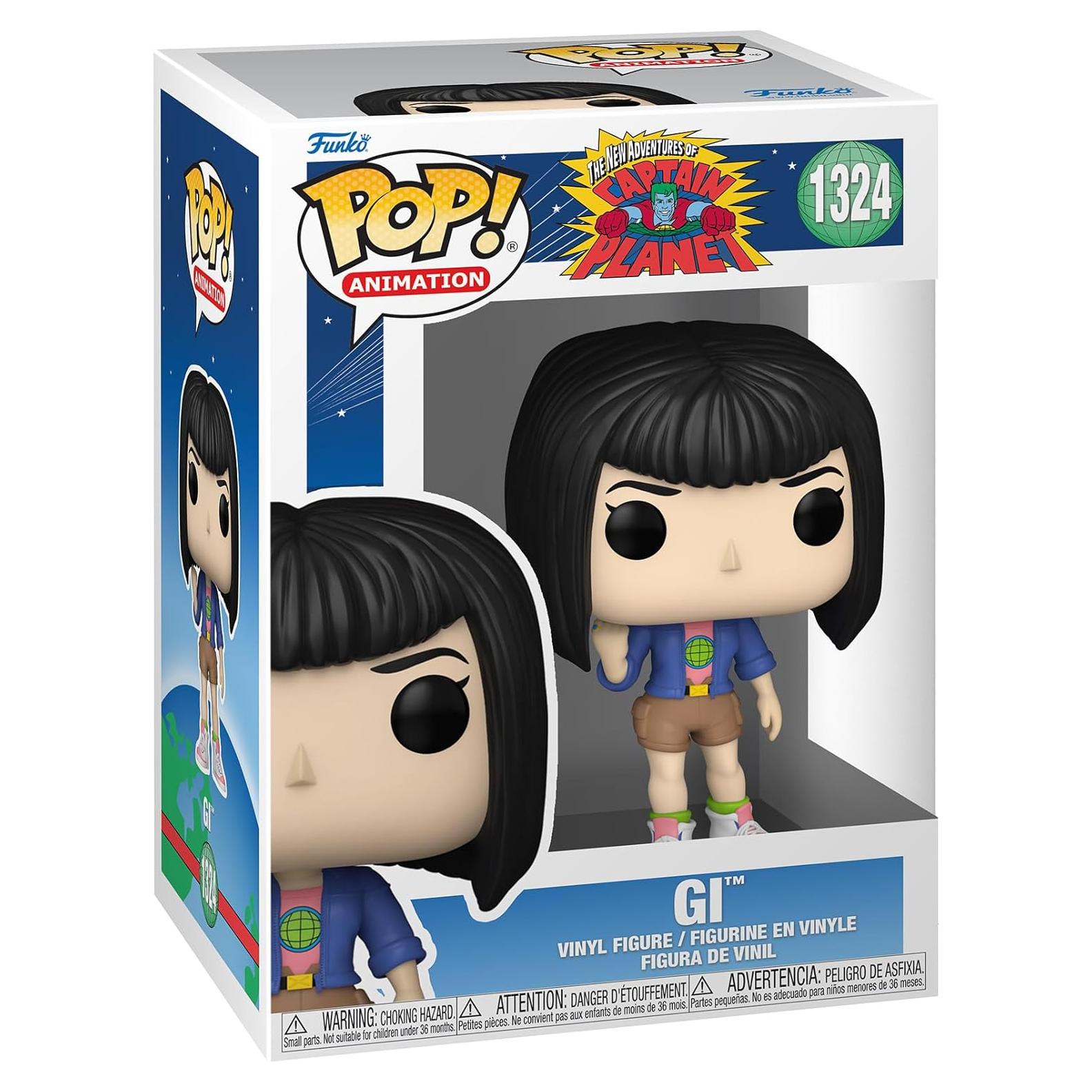 Figura de Vinilo Funko POP! Capitán Planeta - Gi - 9.5 cm