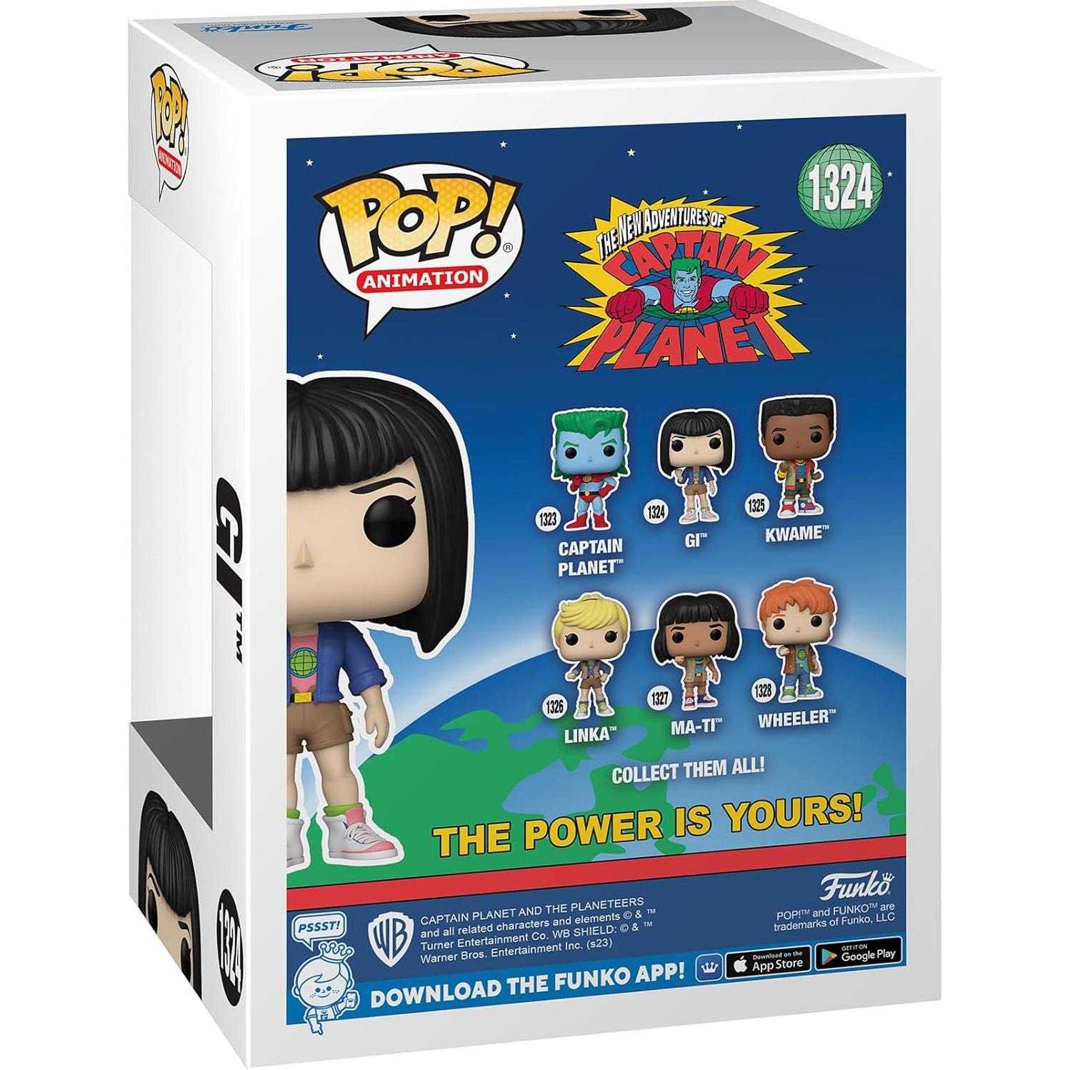 Figura de Vinilo Funko POP! Capitán Planeta - Gi - 9.5 cm