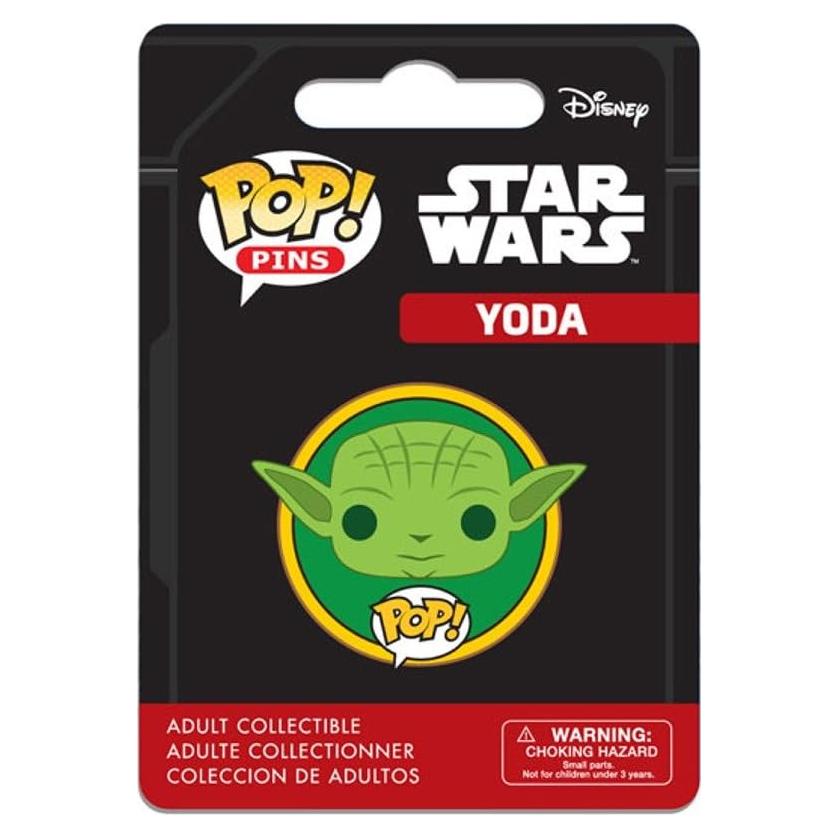 Pin coleccionable Funko POP! Star Wars Yoda 3.81 cm