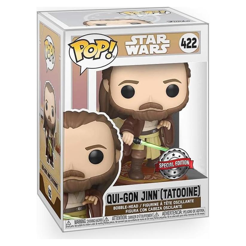 Figura Pop Qui-Gon Jinn Tatooine Edición Limitada Epic Collectibles